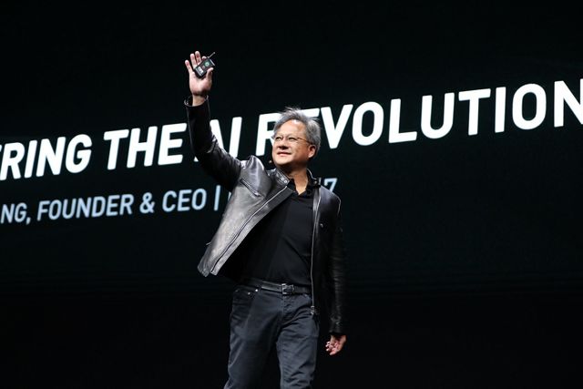 NVIDIA 执行长黄仁勋于 GTC 2017 发表主题演说