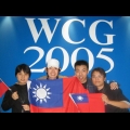 手機遊戲台灣代表隊 (由左至右：許惠雯、吳建鋐、張明宗、龔大偉)