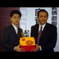 數碼董事長林煜晉(左)與大華證券副總方崇光
