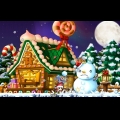 《楓之谷》裝飾漂亮的聖誕房子