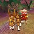 《尋仙》玩家只要累積GASH兌換仙玉的總額，就有機會將全職業騎寵「聖誕神鹿」帶回家
