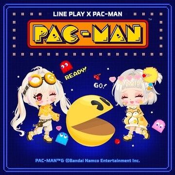 《LINE PLAY》与人气游戏角色“PAC-MAN”合作开跑