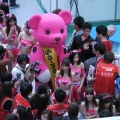 MOMO熊與美少女在展場宣傳