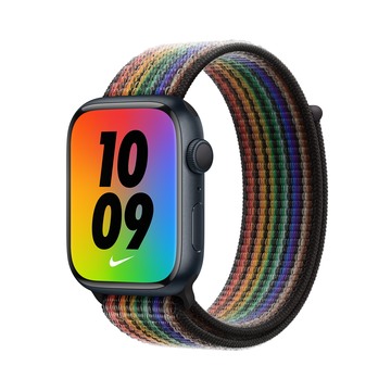 Apple 推出新款 Apple Watch 彩虹版表带 支持全球 LGBTQ+ 社