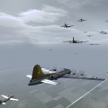 可攻可守的美國B-17空中堡壘