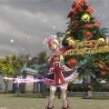 《AIKA》城鎮中也出現了超大棵聖誕樹喔！