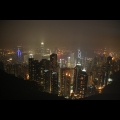太平山頂一覽無遺的香港夜景