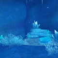 「玄冰洞」內美如仙境，但也暗藏許多凶險