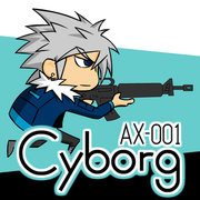 異星追獵者 Cyborg AX-001,Cyborg AX-001